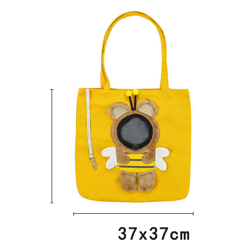 Pet Outgoing Bag Wholesale Cat Bag Crossbody Portable Cat Bag Small Dog Outcrop Dog Shoulder Bag Dog Supplies