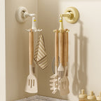 Little Duck Creative Octopus Suction Cup Hook Rotatable Multi-Functional Kitchen Utensil Spatula Rack Wall-Mounted Storage Rack