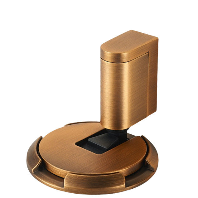Windproof suction non-perforated door suction anti-collision new invisible toilet door resistance silent door stopper mechanical