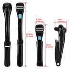 Amazon Back Razor Handle Foldable Electric Shaver Men's Back Epilator Body Scraper