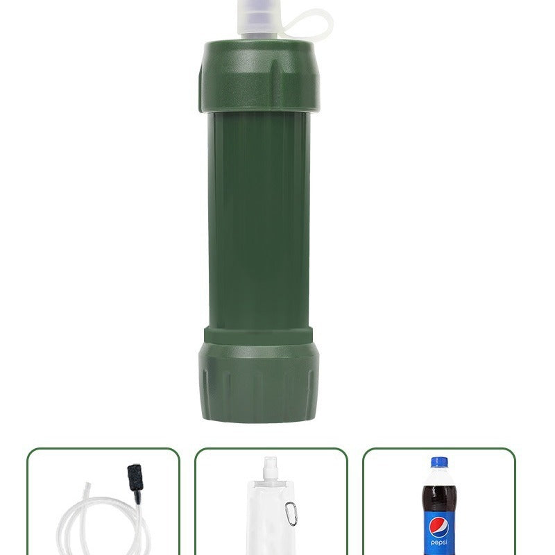 Outdoor Portable Water Filter Straw Portable Filter Camping Picnic Ultrafiltration Membrane Filament Water Purification Outdoor Water Purifier