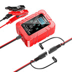 6V 12V Motorcycle Car Lawn Mower Lead-Acid Battery Charger Sae Quick Connector 1500Ma Charging Machine