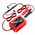 6V 12V Motorcycle Car Lawn Mower Lead-Acid Battery Charger Sae Quick Connector 1500Ma Charging Machine