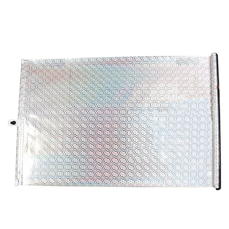 Cross-Border Car Sunshade Sun Protection and Heat Insulation Curtain Car Automatic Retractable Sunshade Automatic Roller Blind Sunshade