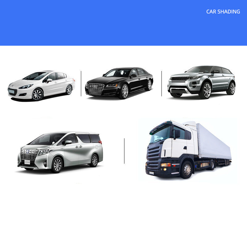 Cross-Border Car Sunshade Sun Protection and Heat Insulation Curtain Car Automatic Retractable Sunshade Automatic Roller Blind Sunshade
