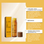 Zyvarn Turmeric Lemon Lip Balm Daily Moisturizing Soft Texture Lip Care Hydrating Glossy Lip Balm