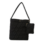 2024 Autumn and Winter New Small Fresh Solid Color Tote Bag Women's Korean Style Fashionable Love Embossed Shoulder Bag Women's Bag Wholesale