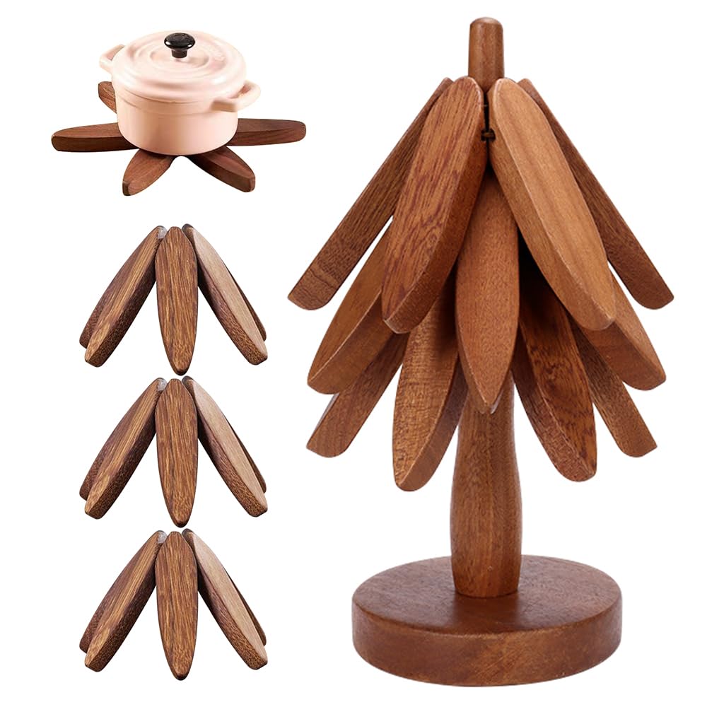 Christmas tree bamboo insulation mat