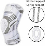 Knee Brace Grappling - Compression Knee Pad for Jiu Jitsu, MMA, Muay Thai, Wrestling, Judo-Unisex