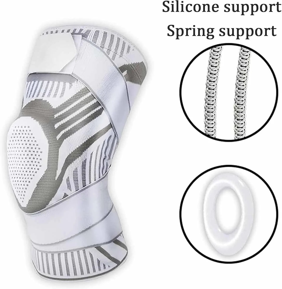 Knee Brace Grappling - Compression Knee Pad for Jiu Jitsu, MMA, Muay Thai, Wrestling, Judo-Unisex