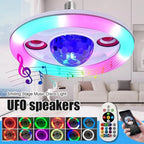 LED bluetooth music atmosphere light bulb disco remote control