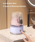 Rechargeable Mini Washing Machine for smaller clothes.