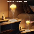 Jellyfish Lamp Voice-Controlled Color-Changing Night Lamp