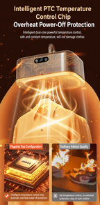 Ultra-Fast Smart Mini Dryer with Quick-Fold Design