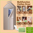 Ultra-Fast Portable Clothes & Footwear Dryer