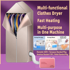 Ultra-Fast Portable Clothes & Footwear Dryer