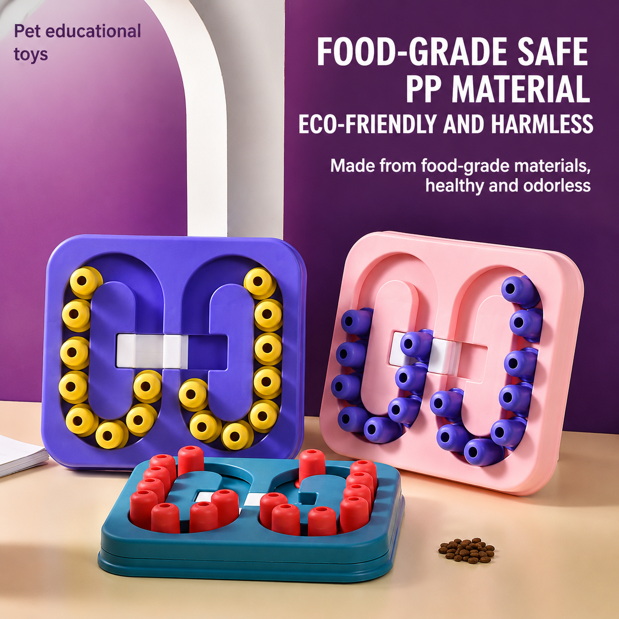 Pet educational toy feeder dog toy