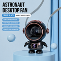 Handheld Cartoon Astronaut USB Desktop Neck Fan