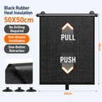 Car Sunshade Sun Protection and Heat Insulation Curtain