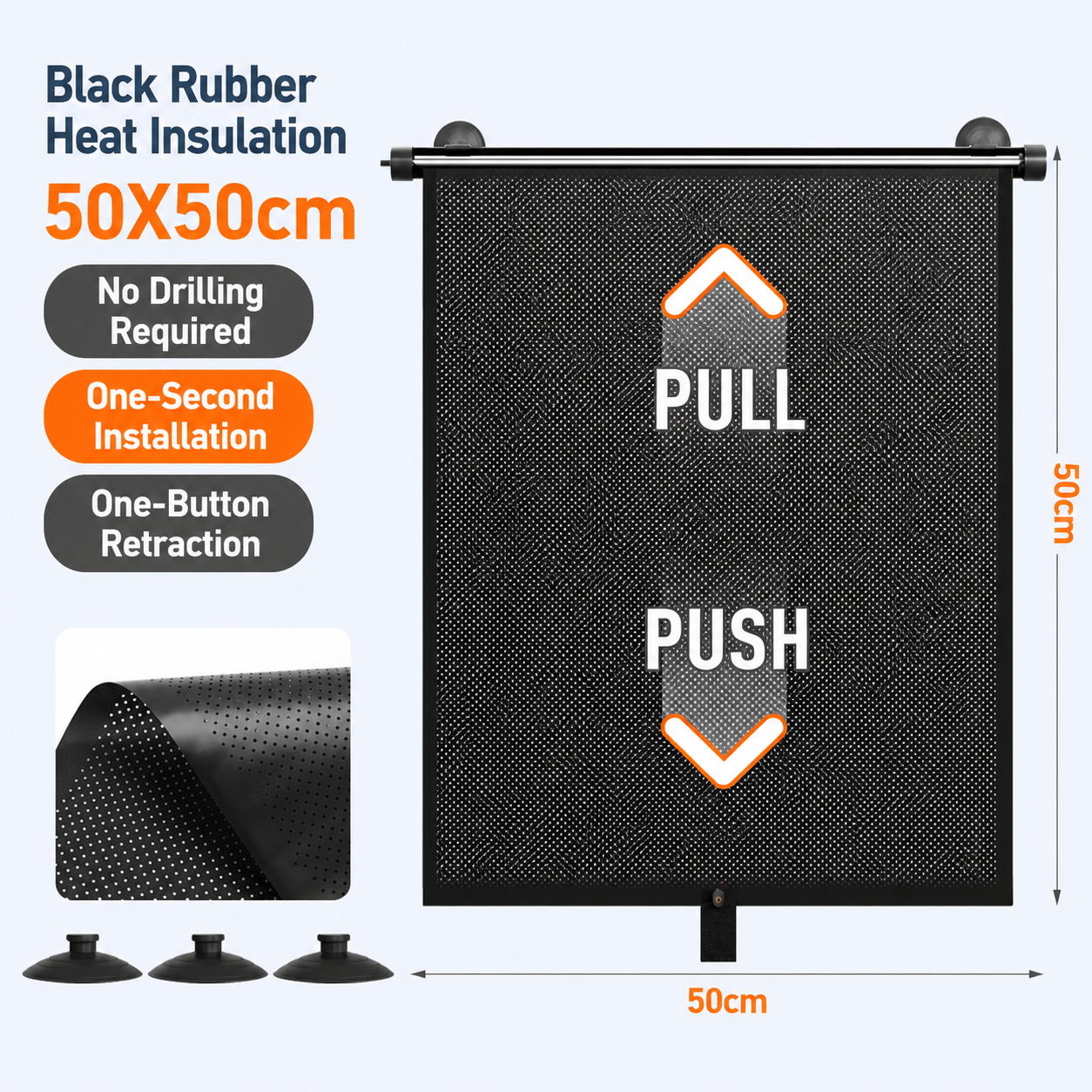 Car Sunshade Sun Protection and Heat Insulation Curtain