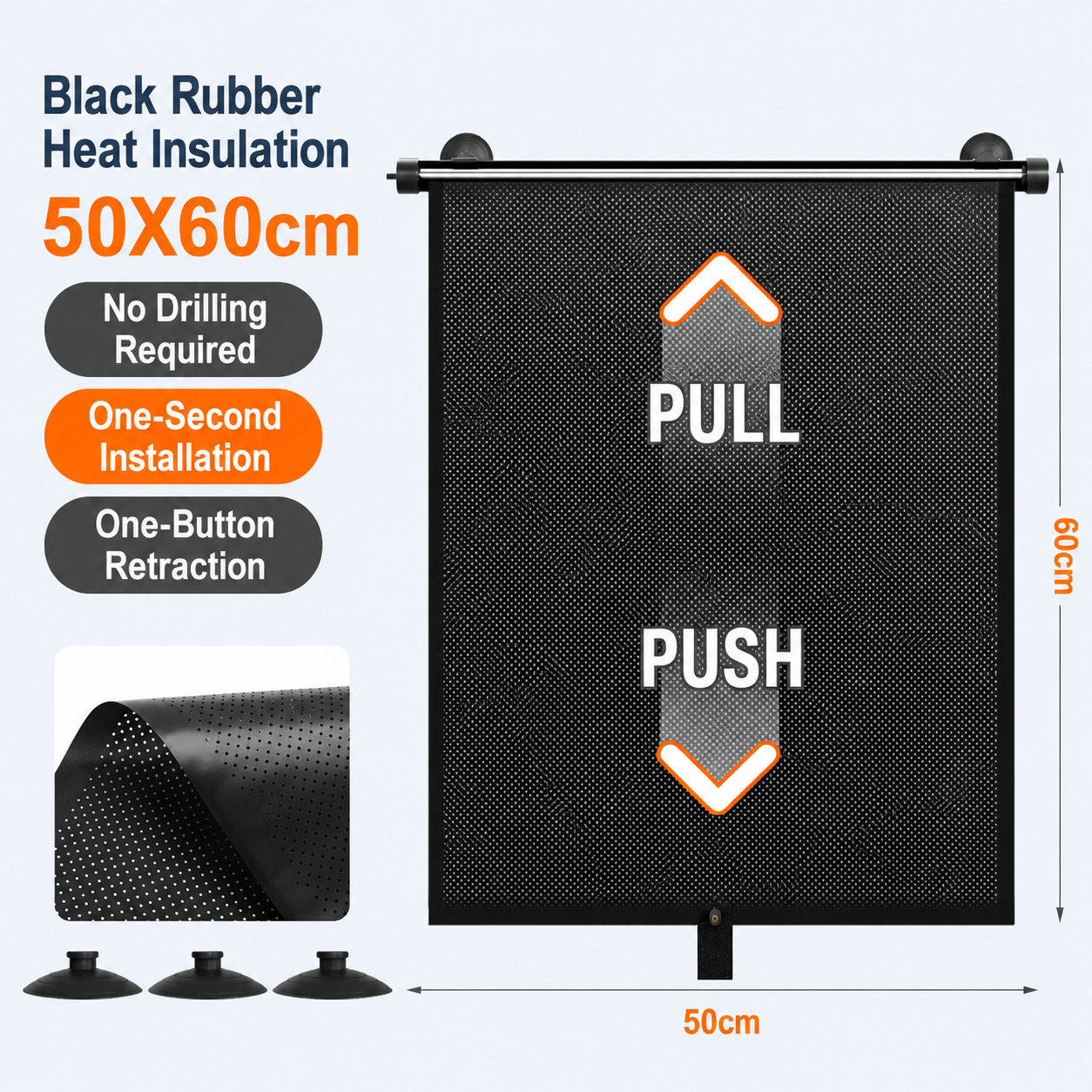 Car Sunshade Sun Protection and Heat Insulation Curtain