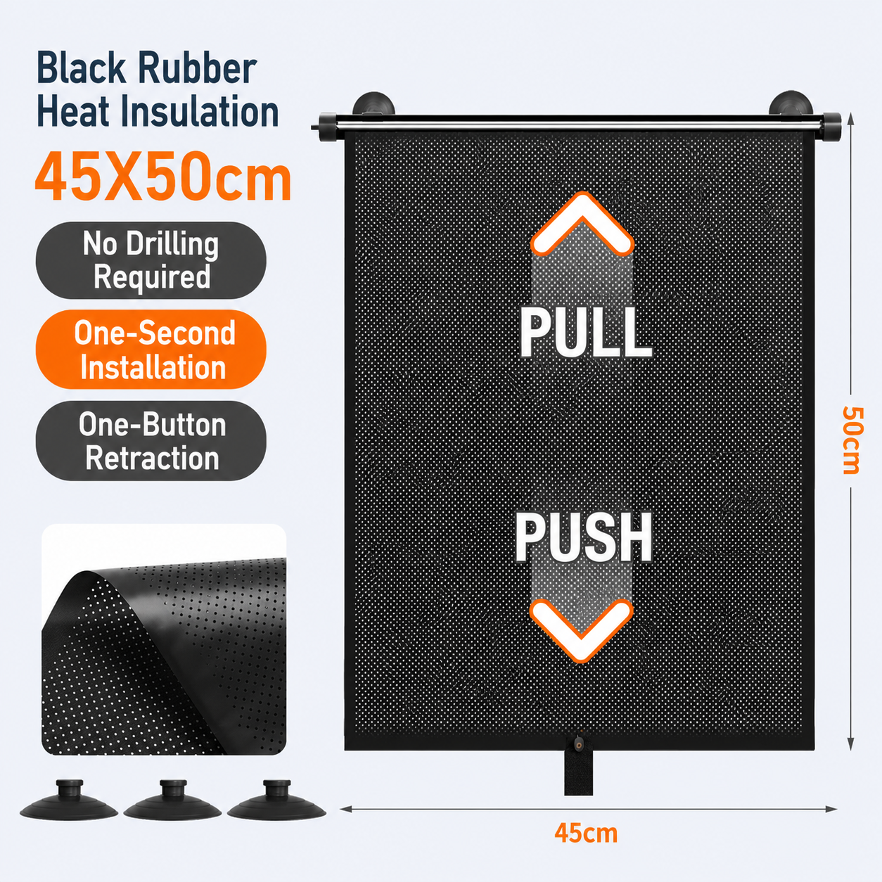 Car Sunshade Sun Protection and Heat Insulation Curtain
