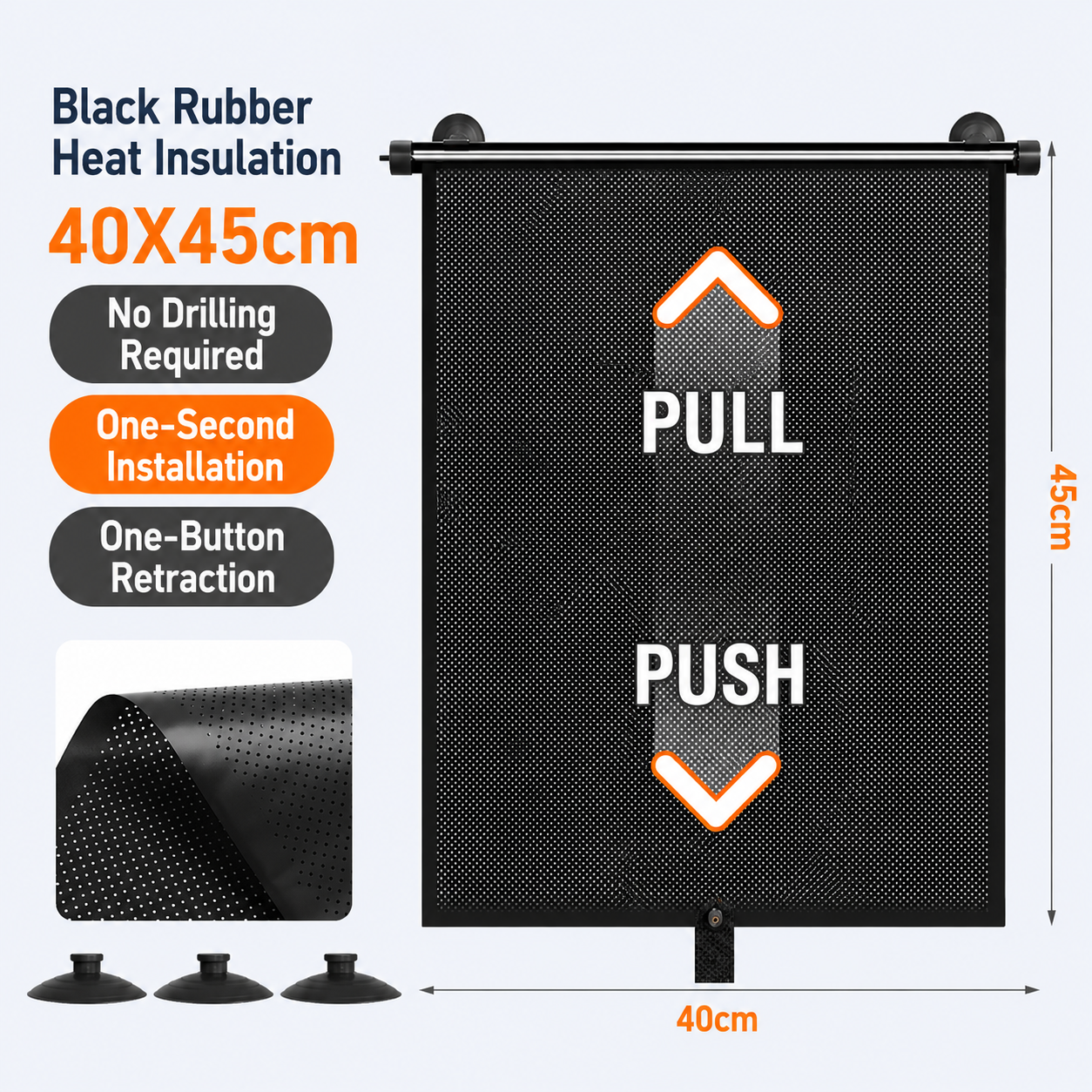 Car Sunshade Sun Protection and Heat Insulation Curtain