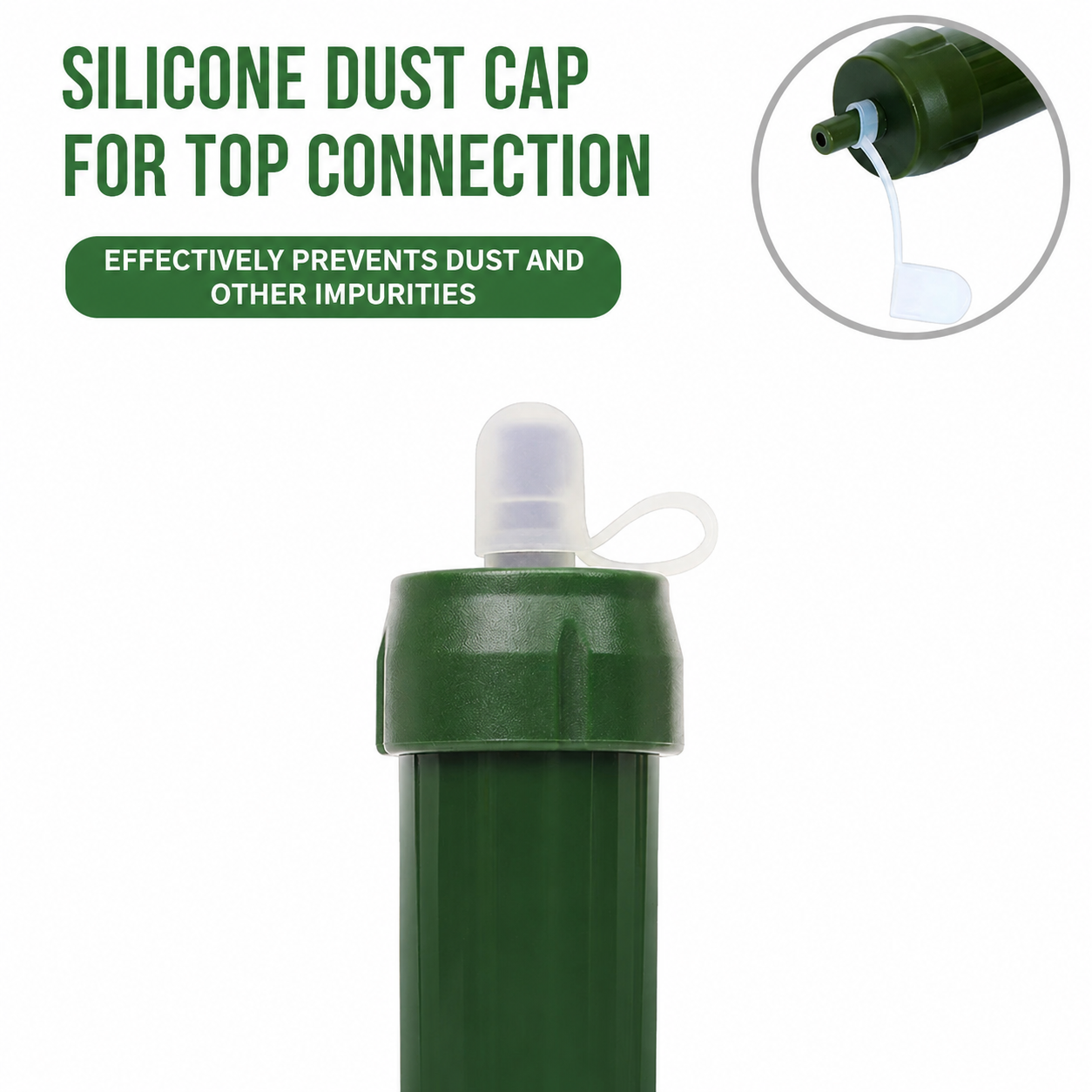 Outdoor Portable Water Filter Straw Ultrafiltration Membrane Filament