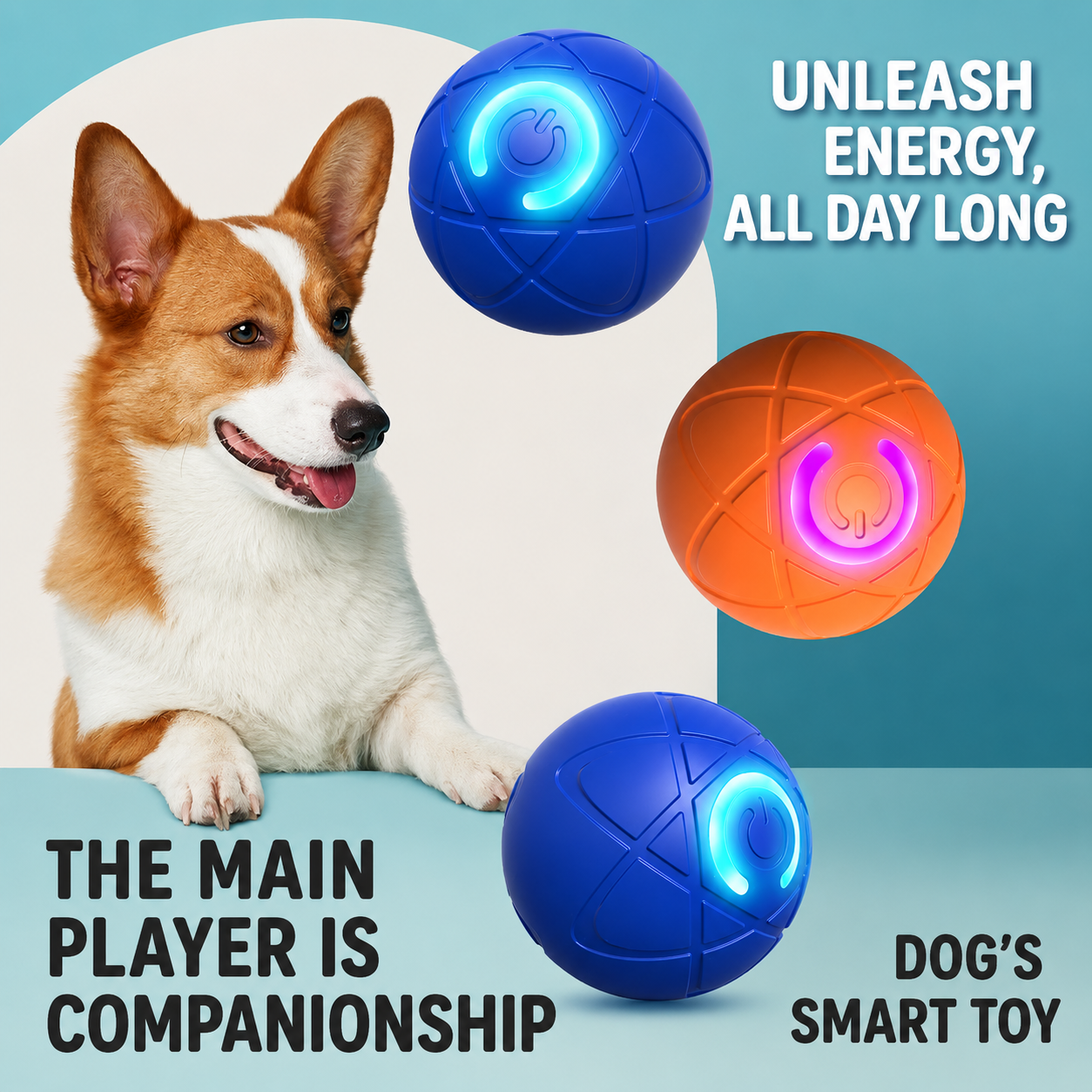 Smart Dog Toy Ball, Gravity Jumping Ball, Electric Dog Ball, Pet Toy