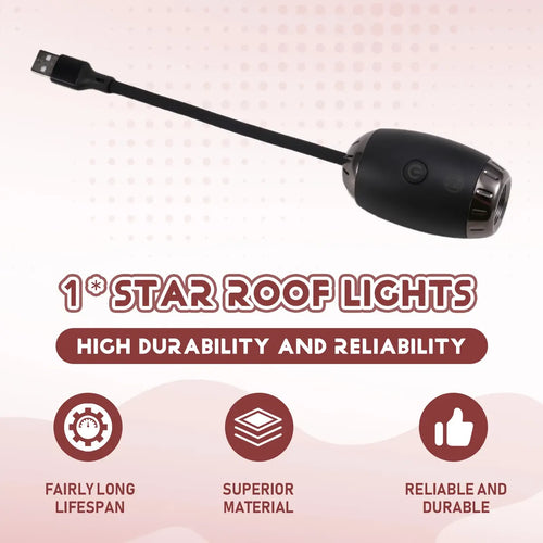 Car-Mounted Starry Sky USB Atmosphere Light
