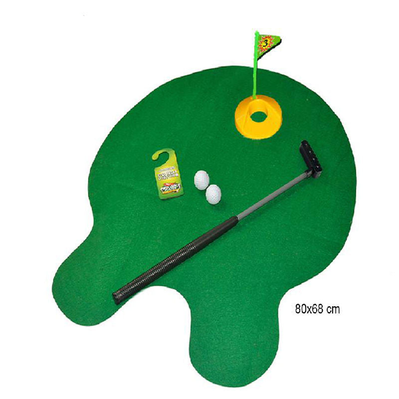 Entertainment  toilet golf sports toy