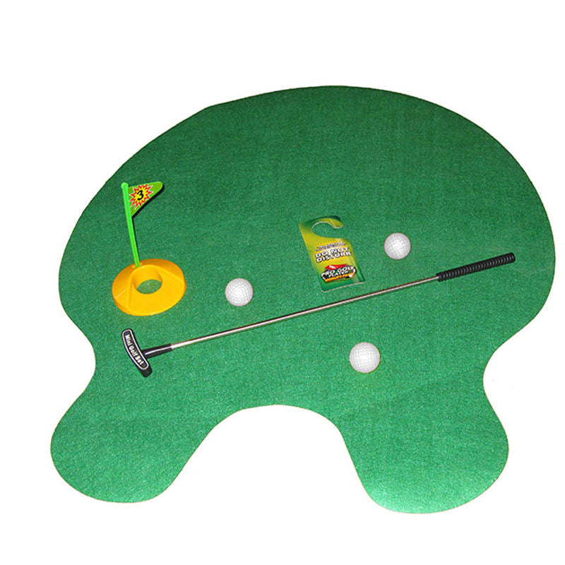 Entertainment  toilet golf sports toy