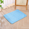 Cross-Border Wholesale Pet Ice Silk Mat, Summer Cooling Cat Sleeping Mat, Cool Floor Mat, Cat Cooling Mat, Dog Ice Silk Mat