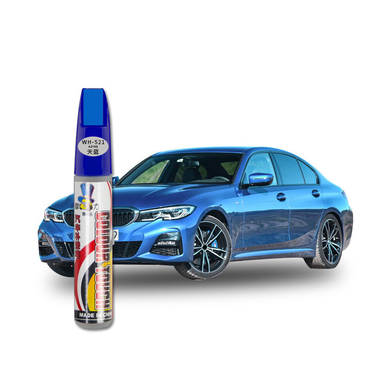 Car supplies scratch repair artifact car paint to scratch black white repair liquid paint pen black technology