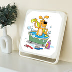 Mural Storage Box for Clean Clothes, Bathroom Wall-Mounted Folding Storage Rack, Toilet Cabinet