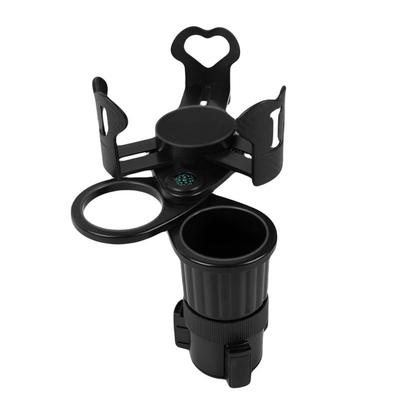 Car Water Cup Holder Multifunctional Rotating Car Center Console Beverage Holder Cross-border One-two Double-layer Storage Rack Cup Holder