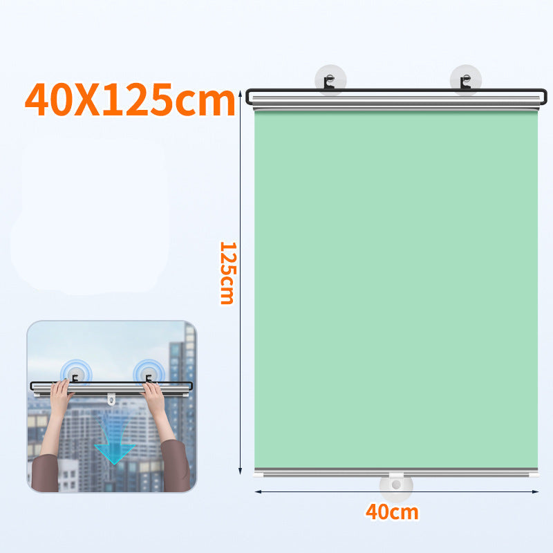 Cross-Border Car Sunshade Sun Protection and Heat Insulation Curtain Car Automatic Retractable Sunshade Automatic Roller Blind Sunshade