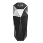 Car Trash Bin Mini Car Cup Holder Diamond Trash Bin Desktop Storage Box Car Trash Bin Trash Bin