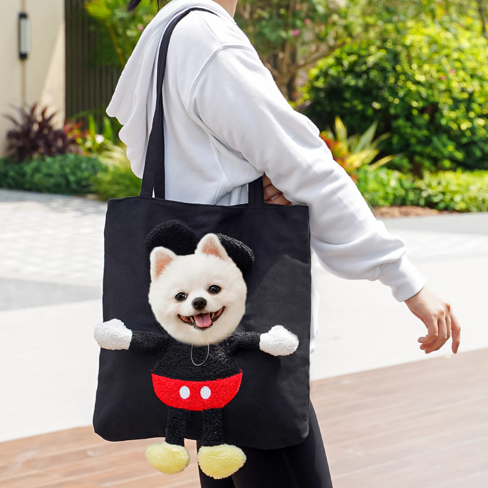 Pet Outgoing Bag Wholesale Cat Bag Crossbody Portable Cat Bag Small Dog Outcrop Dog Shoulder Bag Dog Supplies
