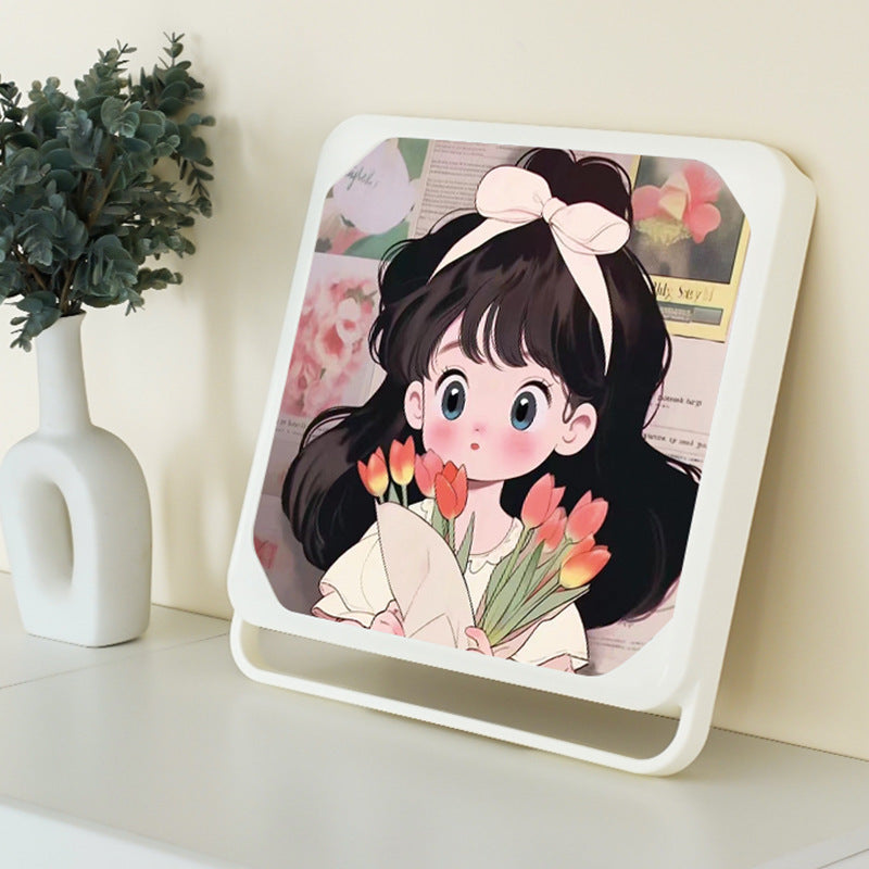 Mural Storage Box for Clean Clothes, Bathroom Wall-Mounted Folding Storage Rack, Toilet Cabinet