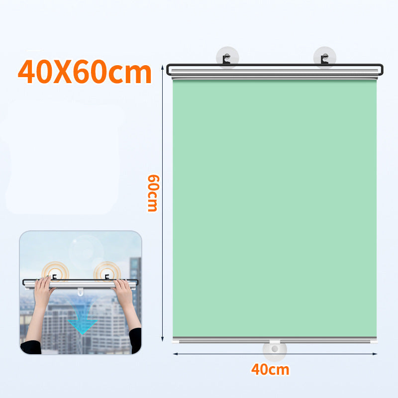 Cross-Border Car Sunshade Sun Protection and Heat Insulation Curtain Car Automatic Retractable Sunshade Automatic Roller Blind Sunshade