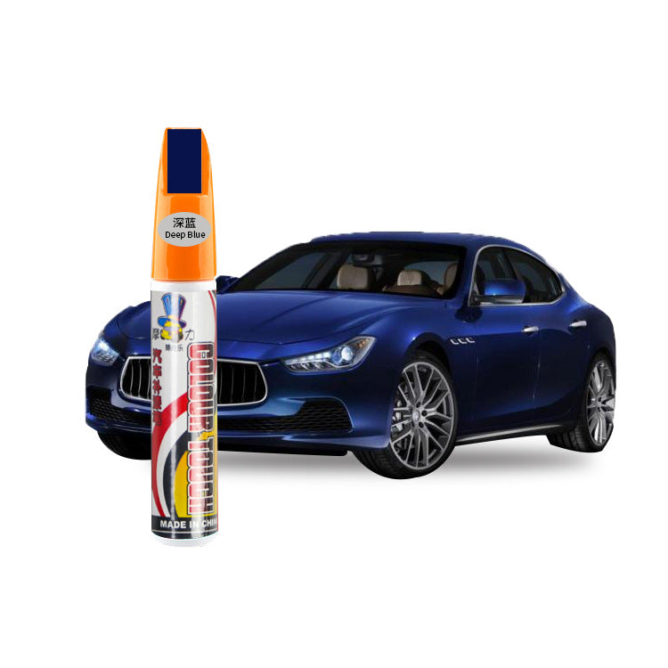 Car supplies scratch repair artifact car paint to scratch black white repair liquid paint pen black technology