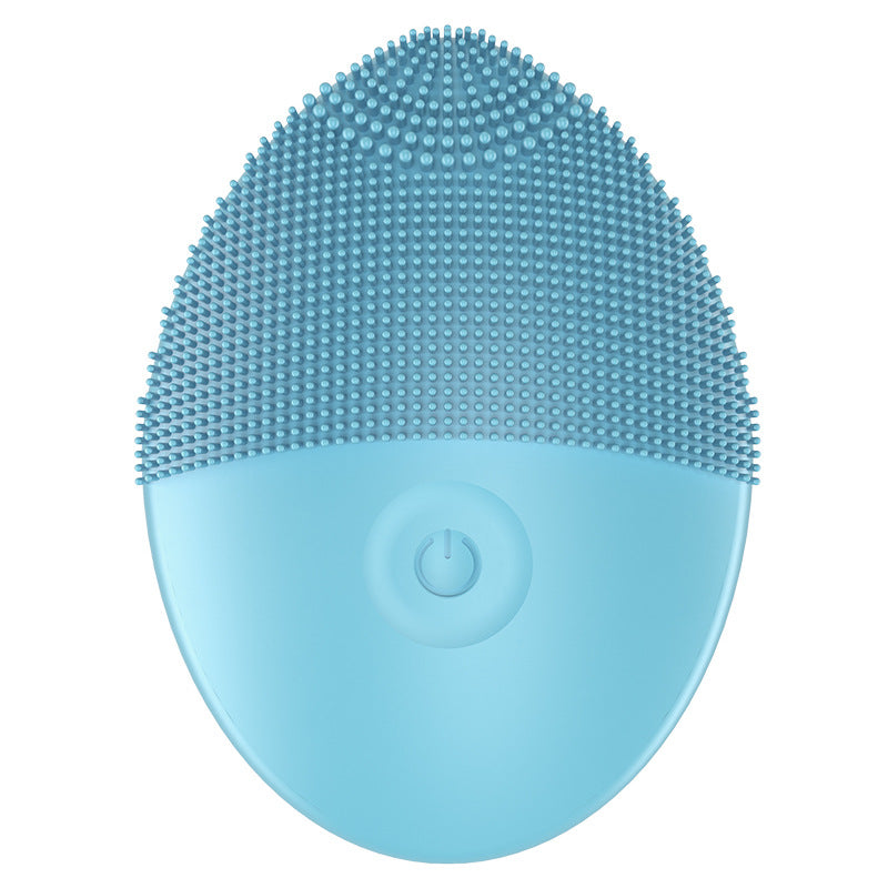 Electric Facial Cleanser Pore Cleaner Rechargeable Silicone Facial Cleanser for Women and Men Sonic Vibration Facial Cleansing Brush