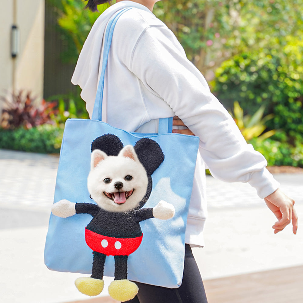 Pet Outgoing Bag Wholesale Cat Bag Crossbody Portable Cat Bag Small Dog Outcrop Dog Shoulder Bag Dog Supplies