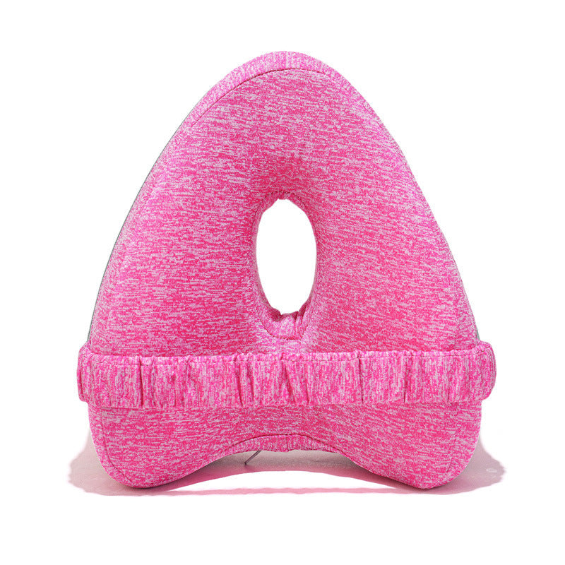 Hollow Heart-Shaped Memory Foam Leg Pillow, Leg Support Pillow, Pregnancy Side Sleeping Pillow, Home Leg Beauty Pillow for Sleeping
