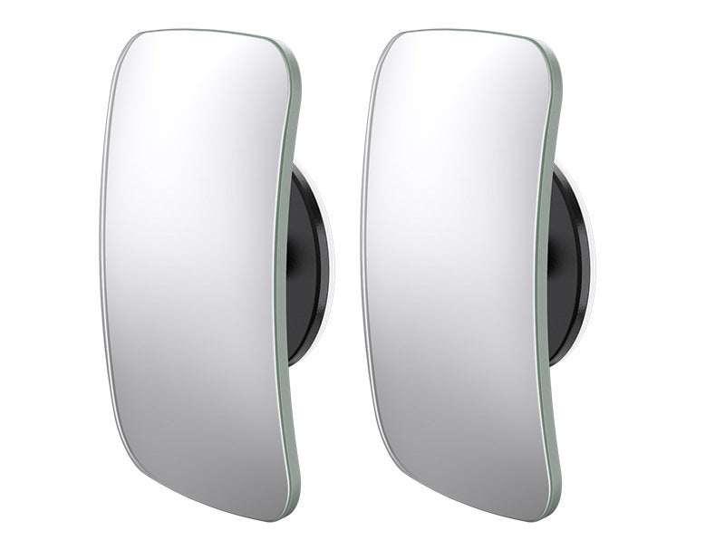 Square rearview mirror small round mirror car reversing artifact reflective auxiliary blind area 360 degree wide angle super clear car