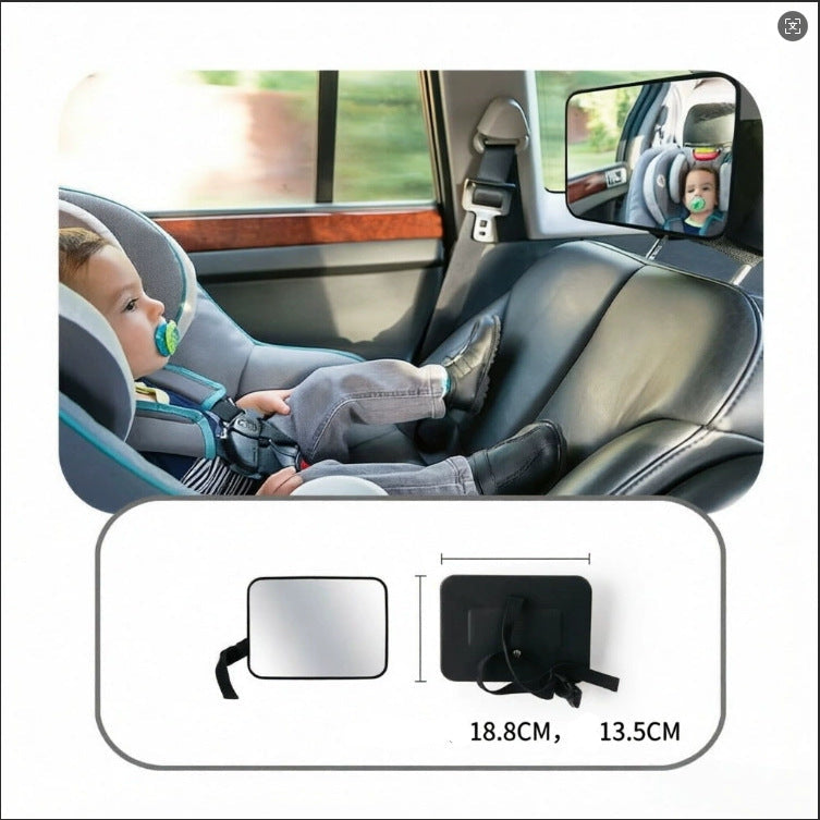Rearview Mirror, Baby Car Safety Seat Viewing Mirror, Car Baby Reverse Mirror, Car Rear 360 °