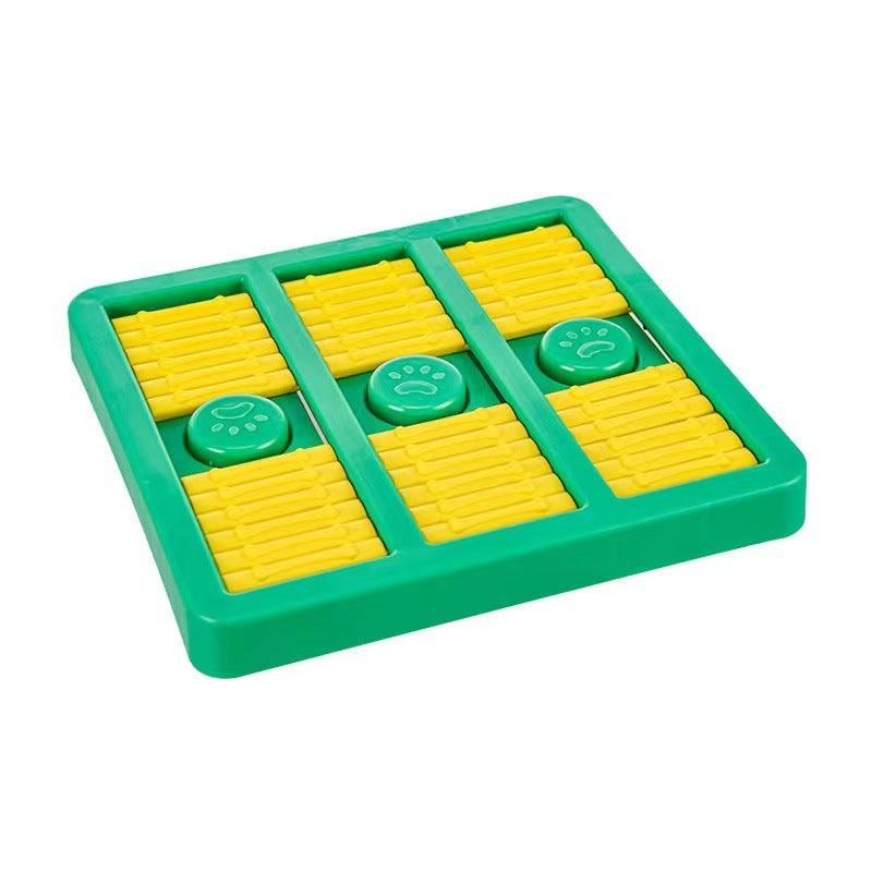Pet educational toy feeder dog toy Amazon new antiboredom artifact interactive turntable into food dog bowl