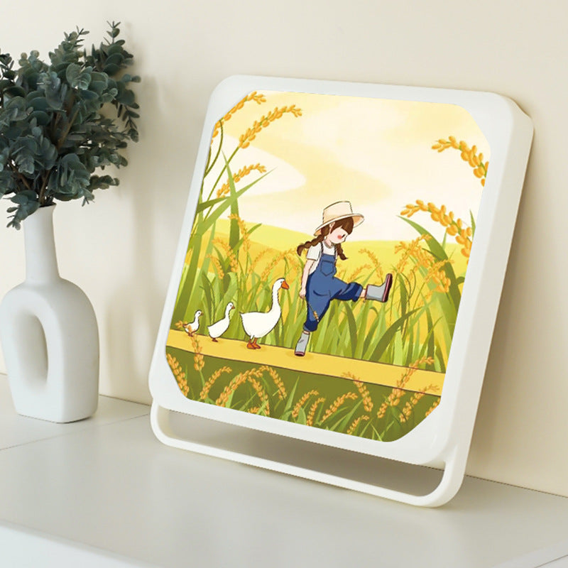 Mural Storage Box for Clean Clothes, Bathroom Wall-Mounted Folding Storage Rack, Toilet Cabinet
