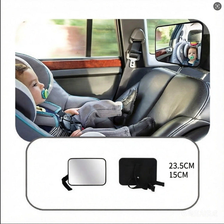 Rearview Mirror, Baby Car Safety Seat Viewing Mirror, Car Baby Reverse Mirror, Car Rear 360 °